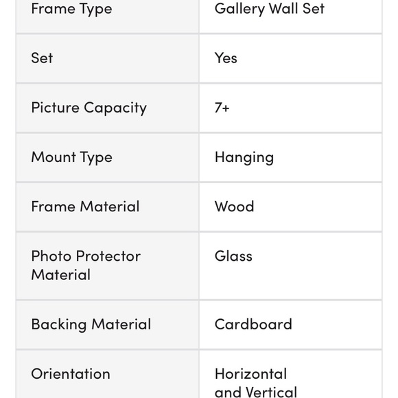 Wayfair Gallery Perfect Frames - Picture 7 of 10